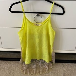 Lola (BCBGeneration) Lace-Back Cami XS